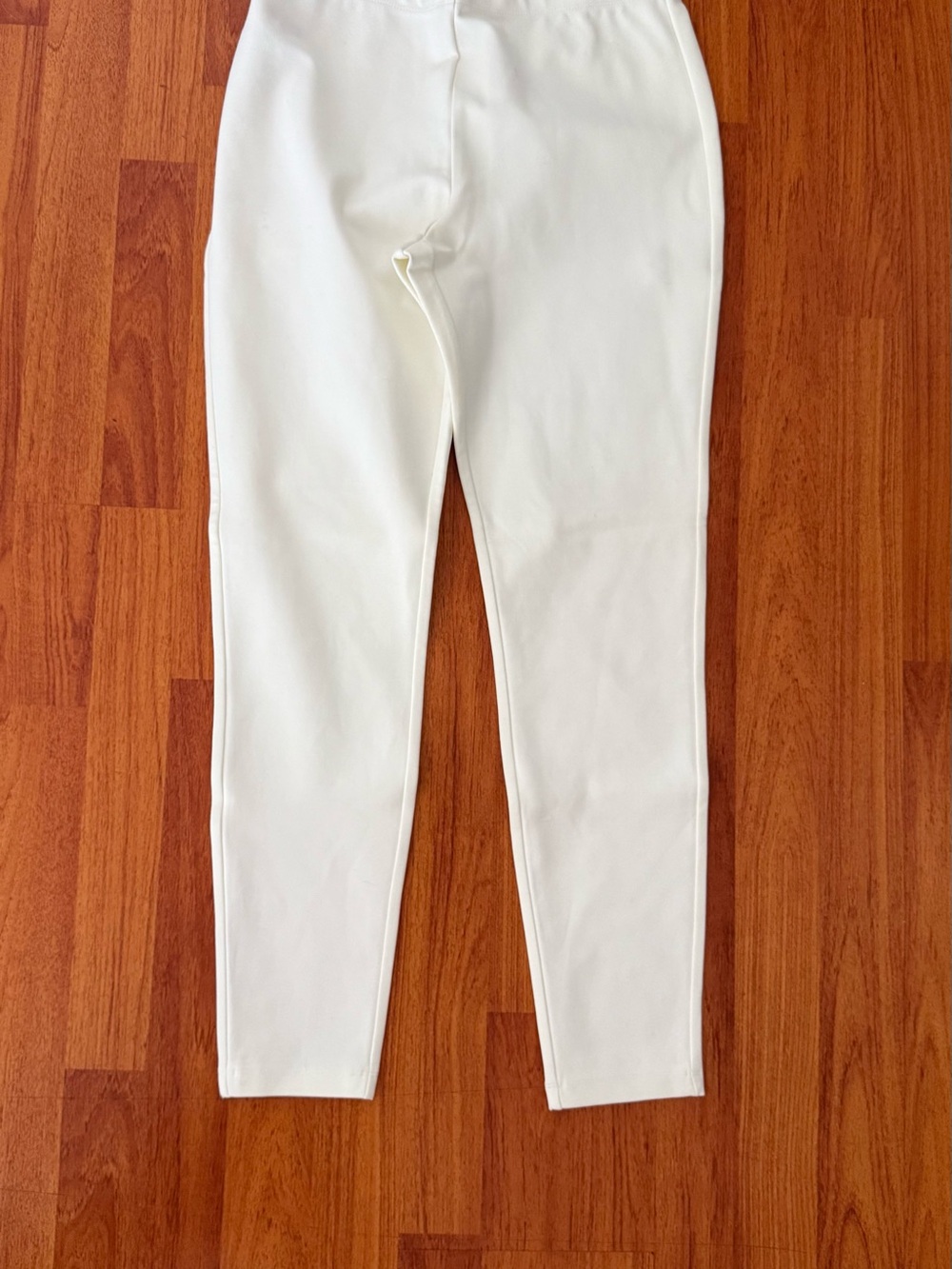 Boston Proper White Tailored Slim Pants